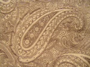 Brown Paisley