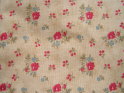 Cream Floral Fabric