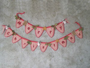 Merry Christmas Bunting