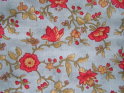 Red Blue Floral