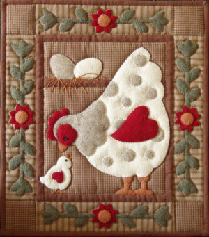 Spotty Hen, Rachel's of Greenfield, Item #0310, 300dpi