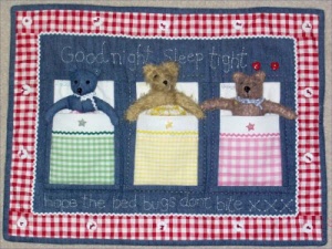 Teddies in Bed 2