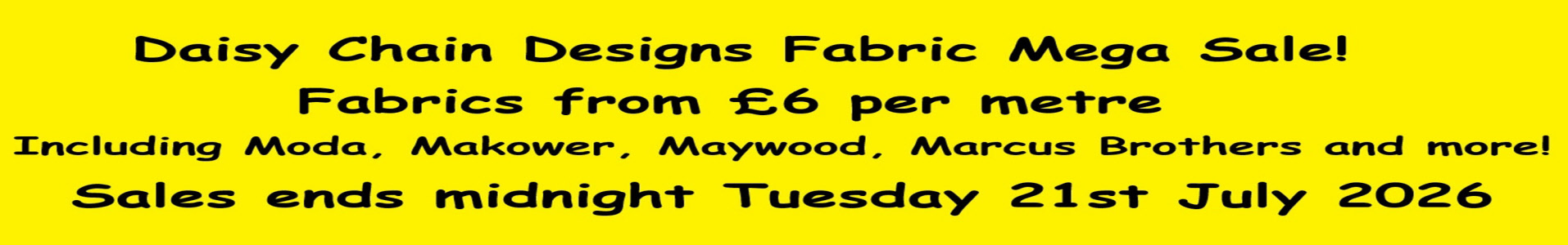 Daisy Fabrics